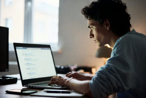 overwhelmed support agent managing multiple customer messages