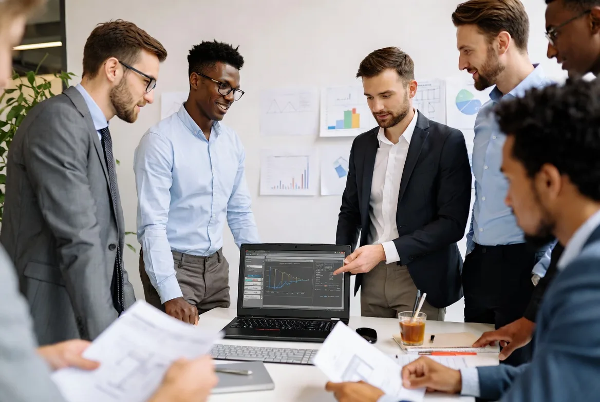 team planning and implementing help desk automation workflows