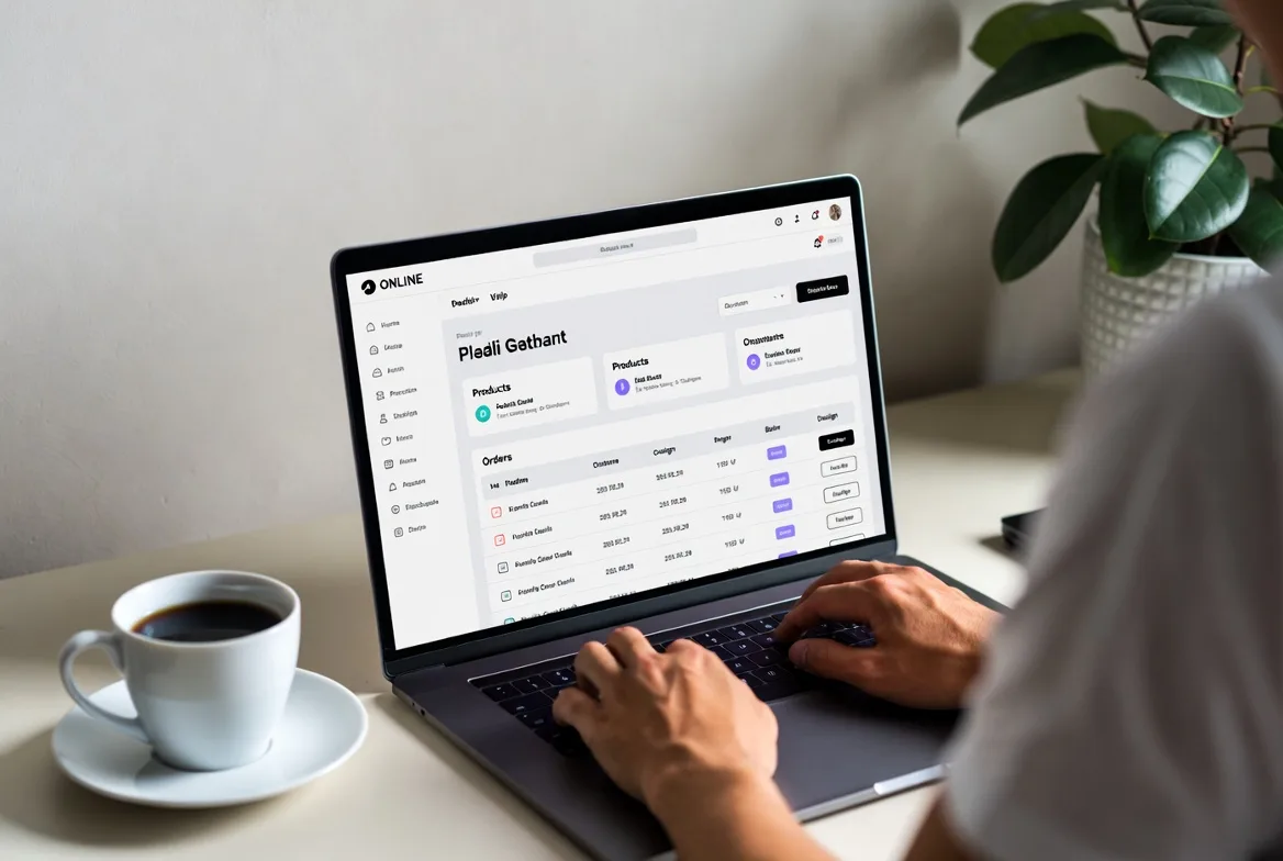 managing ecommerce store on platform dashboard