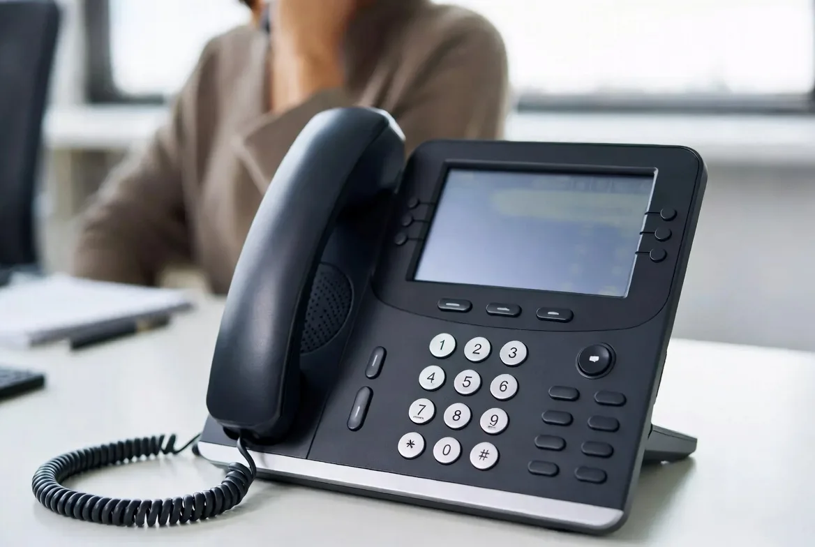 Testing a VoIP phone after setup to confirm call quality