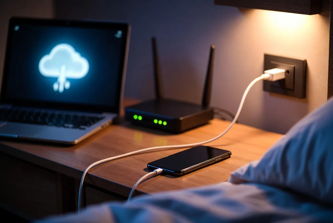 Nightly backups work quietly in the background