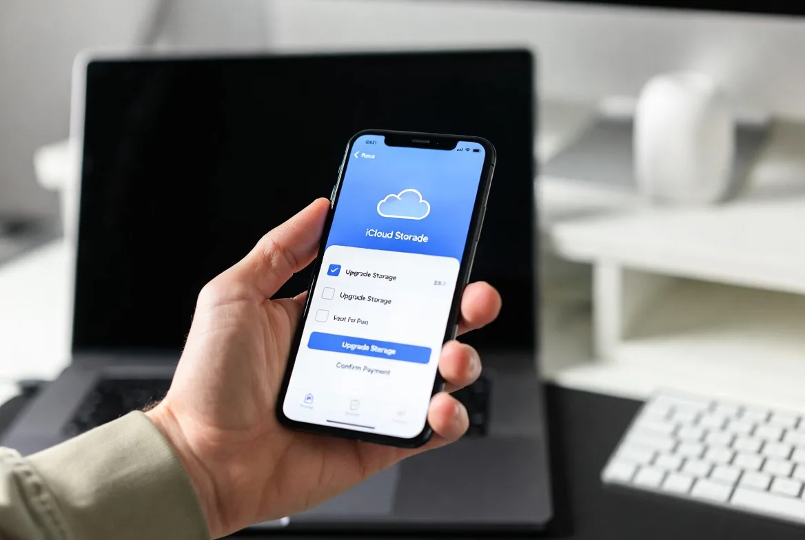 Changing your iCloud plan takes only a minute