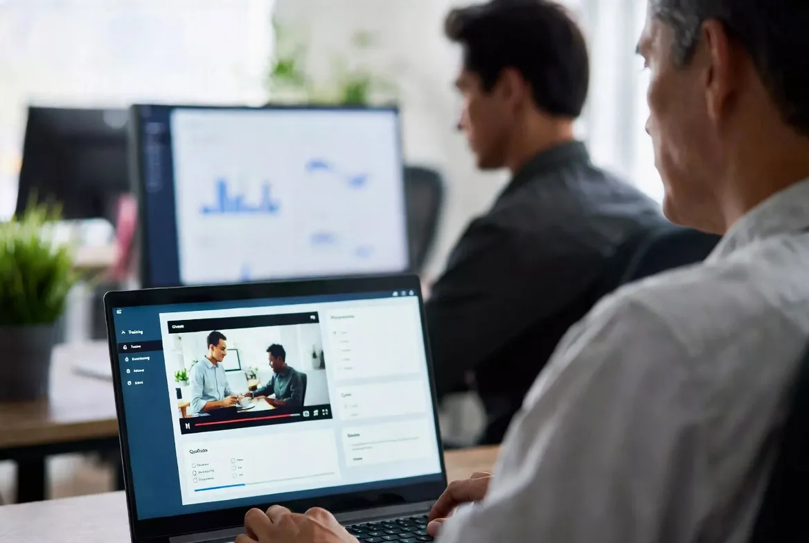 An LMS connects learners, content, and tracking in one place