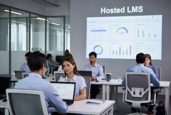 Hosted LMS platforms make training easier to manage