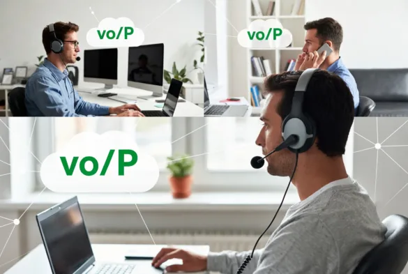 Modern business communication powered by VoIP.